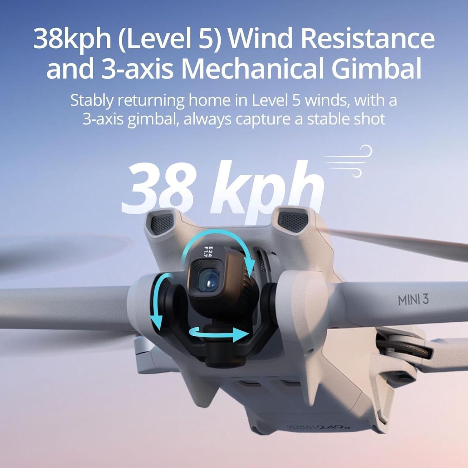 DJI Mini 3, мини-дрон с 3-осев – обзор и цена Drone Gps Mount