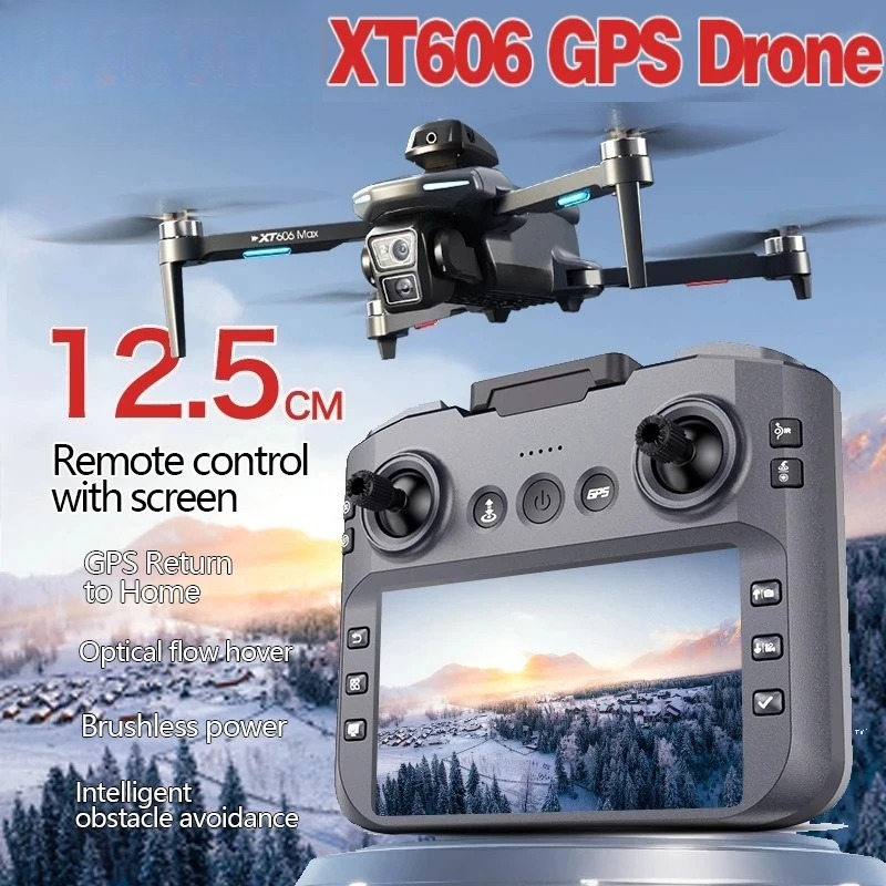 Оригинальный дрон XT606 MAX с  – обзор и цена Drone Gps Mount