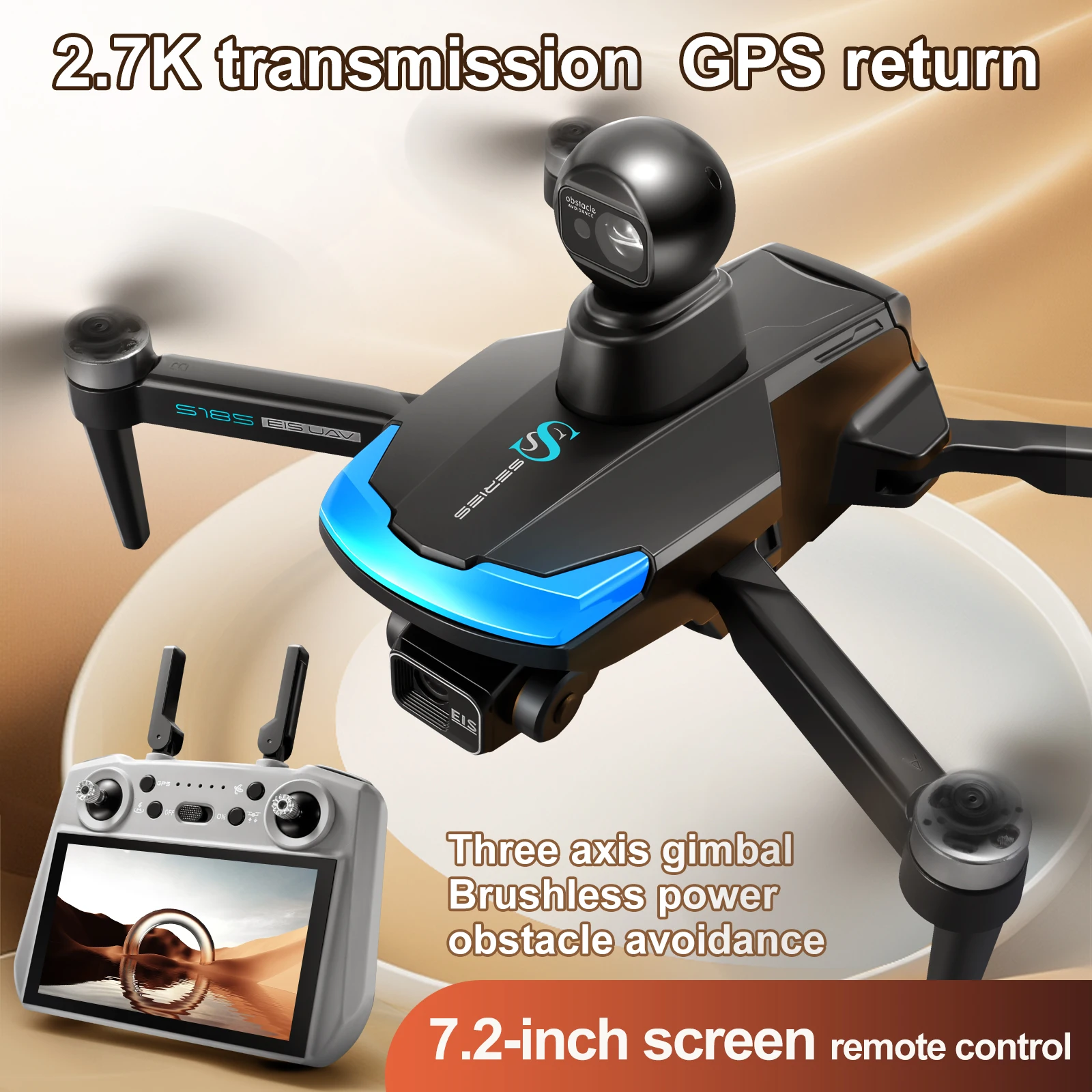 S185 Профессиональный дрон 2,7 – обзор и цена Drone Gps Mount