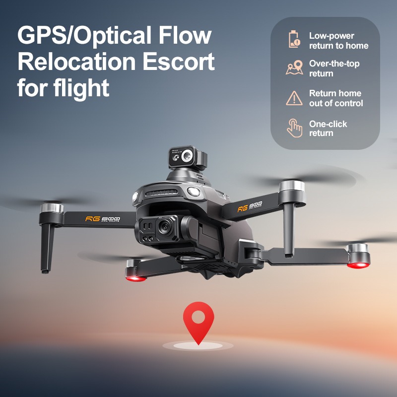 НОВЫЙ Дрон RG800 MAX 1080P HD- – обзор и цена Drone Gimbal