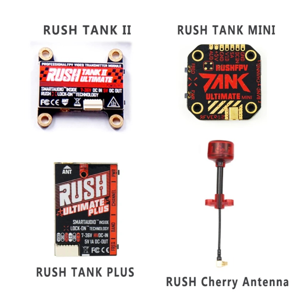 RUSH TANK Ultimate II/Mini/PLU – обзор и цена Drone Frame