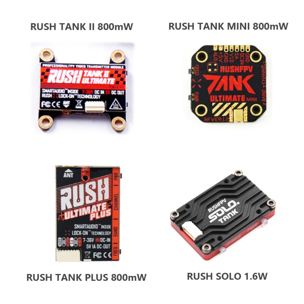 RUSH TANK Ultimate II/Mini/PLU – обзор и цена Drone Frame