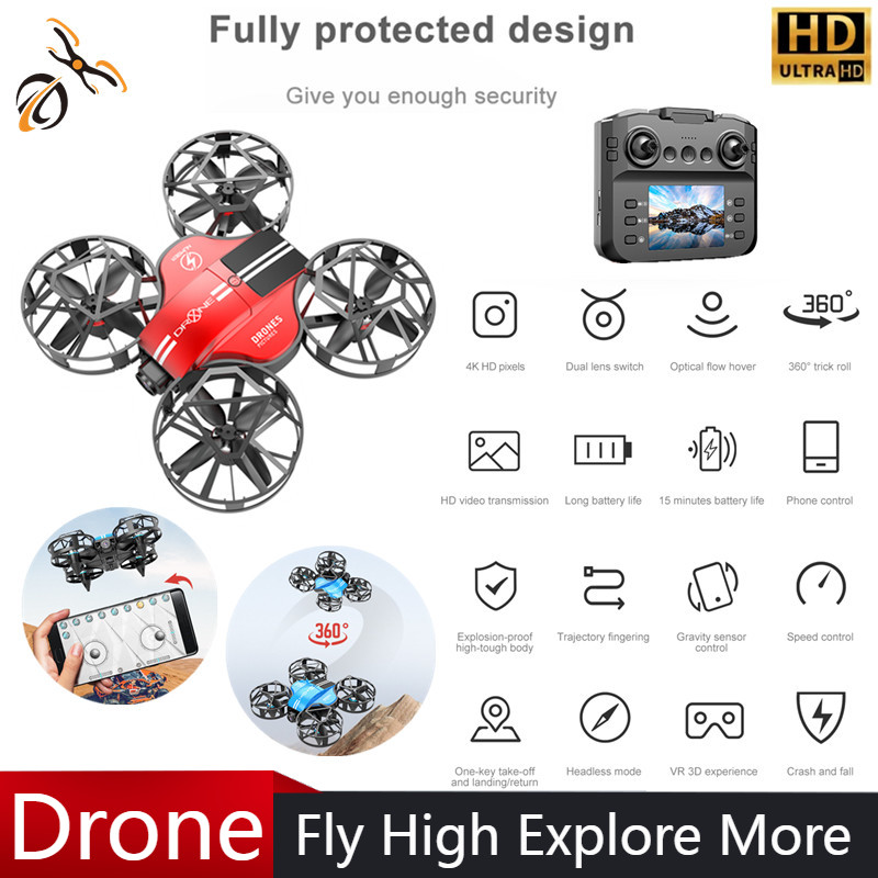 НОВЫЙ мини-дрон 812PRO для про – обзор и цена Drone Gimbal